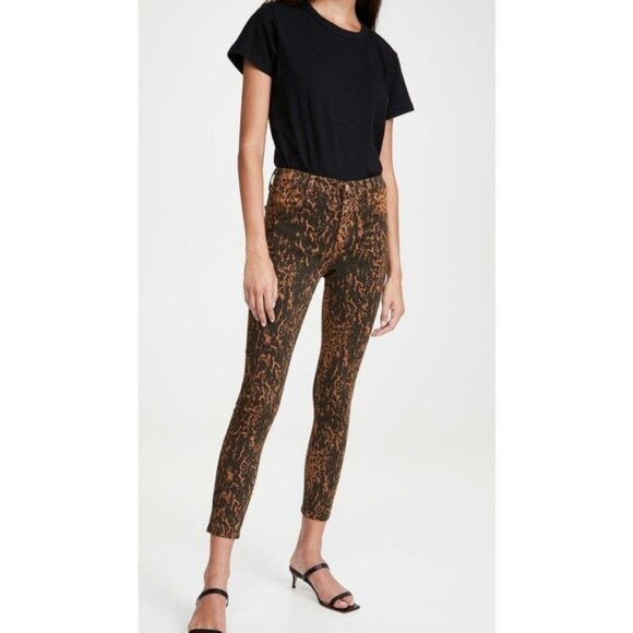 J Brand Alana High Rise Crop Skinny Jeans Size 25 - Picture 2 of 8